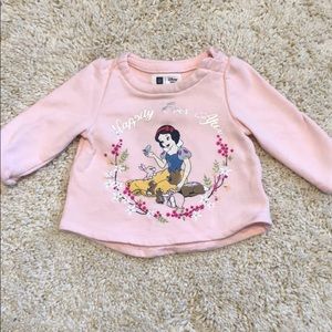 Baby Gap Disney Snow White Long Sleeve Shirt 6-12m